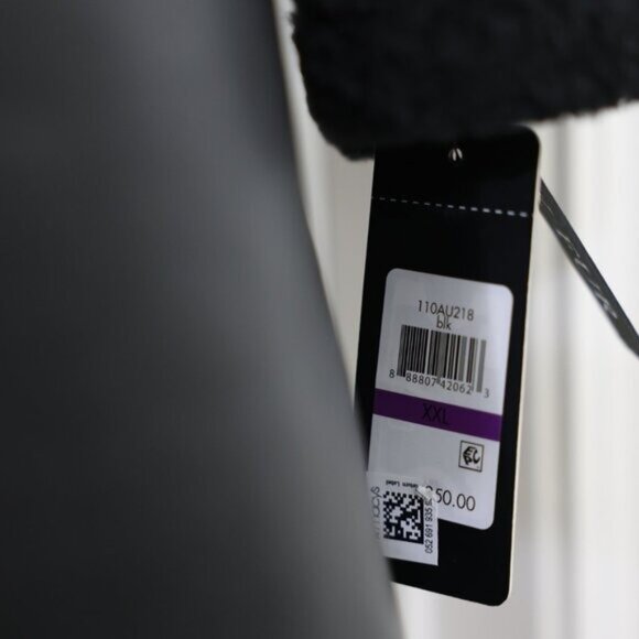 Guess men's trench coat faux fur black size XXL MSRP $350. - Picture 6 of 12